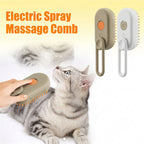 Steam Pet Grooming Brush - Effortless Shedding Control